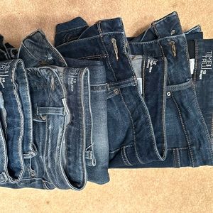 Lot of jeans